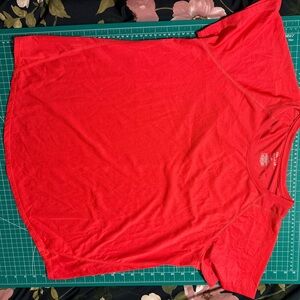 TekGear Red T-Shirt and White V-Neck